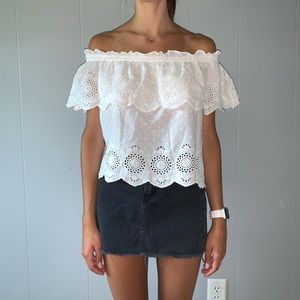 AMERICAN EAGLE Off The Shoulder Top
